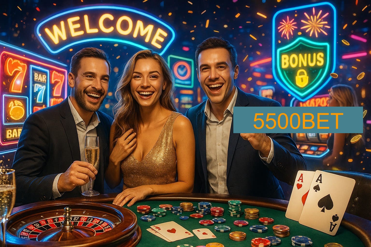 Jogos emocionantes no 5500BET